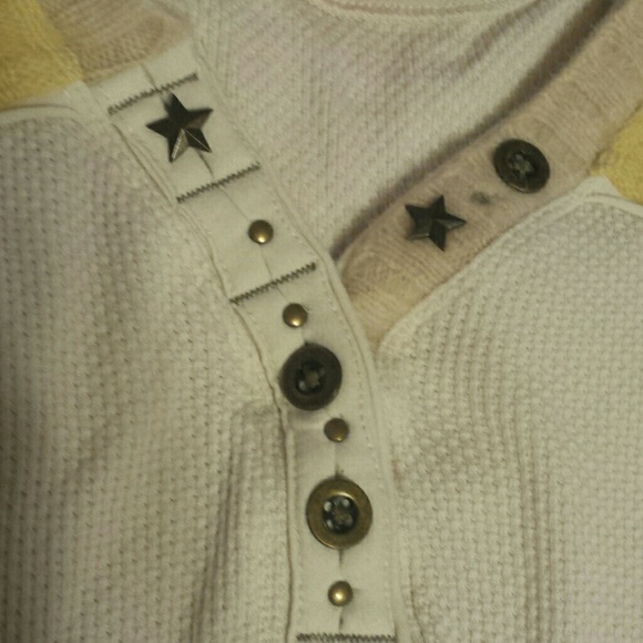 Free People Thermal Henley - Picture 3 of 4